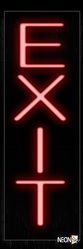 Exit In Red (Vertical) Neon Sign