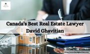 Canada's Best Real Estate Lawyer | David Ghavitian