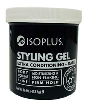   Isoplus Styling Gel - 16 oz - Extra Conditioner Dark