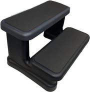 Spa Hot Tub Steps Soft Touch Anti Slip Surface by Olympic (Black)