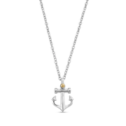 Stainless Steel Gold Screw Anchor Pendant